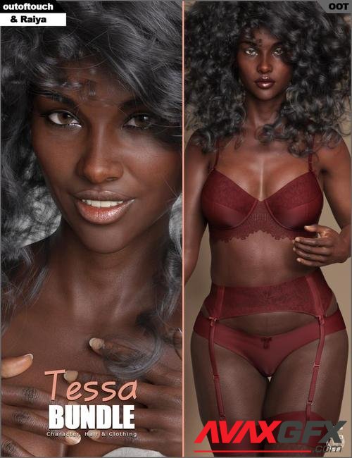 Tessa Character, Hair & Clothing Bundle