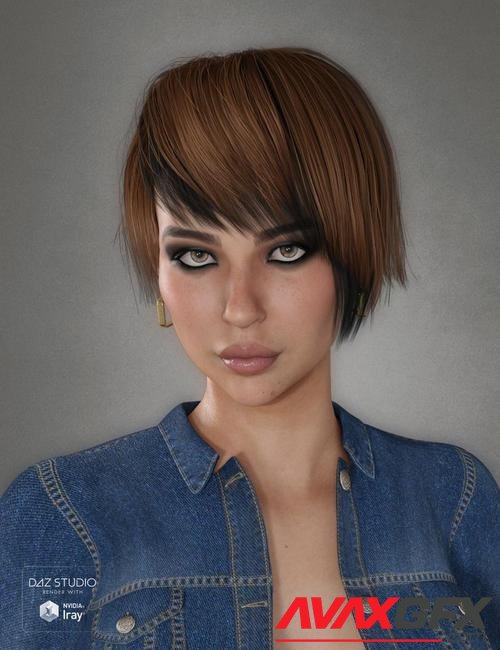 Duffy Hair for Genesis 3 and 8 Female(s)