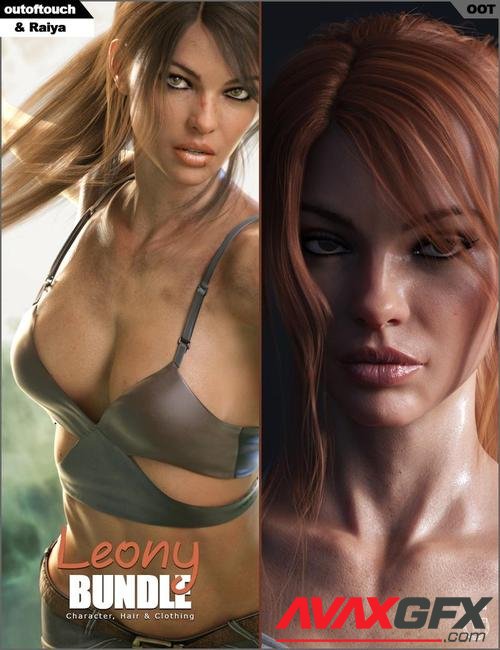 Leony Character, Clothing and Hair Bundle