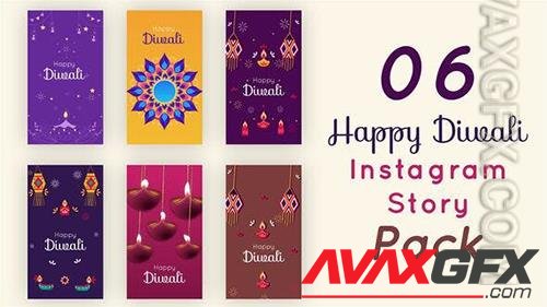 Happy Diwali Instagram Story Pack 34213065 (VideoHive)