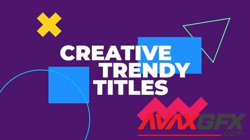 MotionArray – 16 Creative Trendy Titles 421899