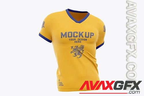 Men’s Sports T-shirt Mockup K7PY478