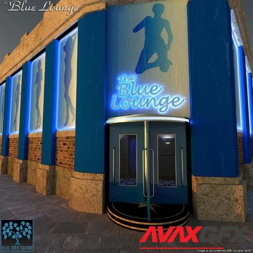 The Blue Lounge for Daz