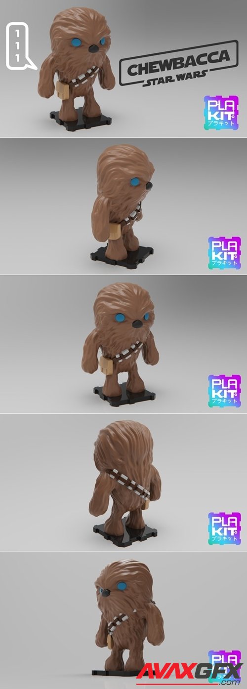 StarWars Chewbacca – 3D Printable STL