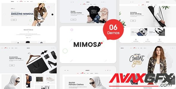 ThemeForest - Mimosa v1.0 - Responsive Fashion Opencart 3 Theme (Update: 4 October 19) - 20625516