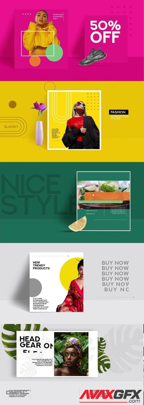 MotionArray – Minimal Colorful Poster Intro/Sales 983212