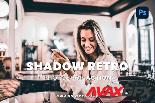 Shadow Retro Photoshop Action