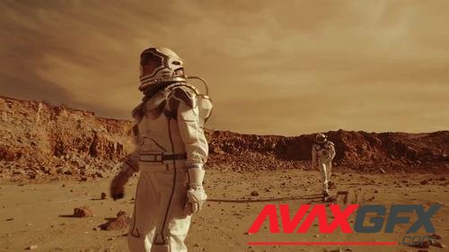 MotionArray – Walking Across Mars 1048432