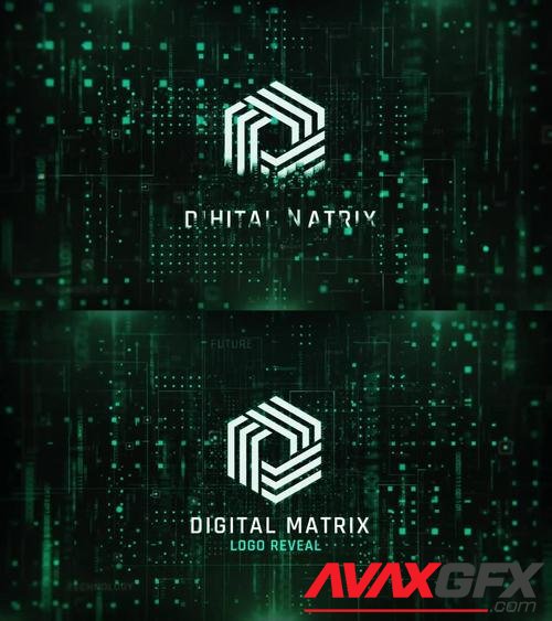 MotionArray – Digital Matrix Logo 967990