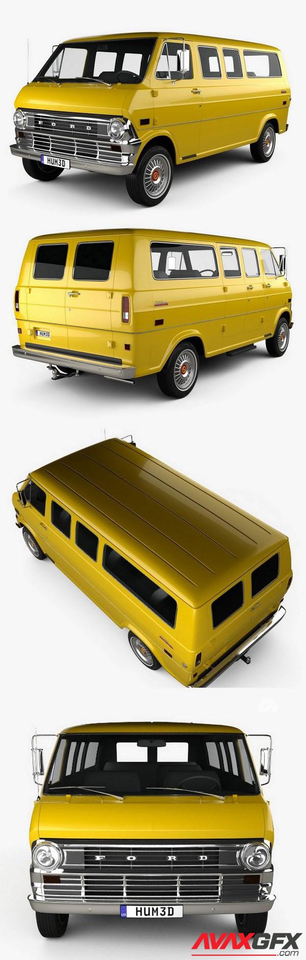 Ford E-Series Econoline Club Wagon 1971