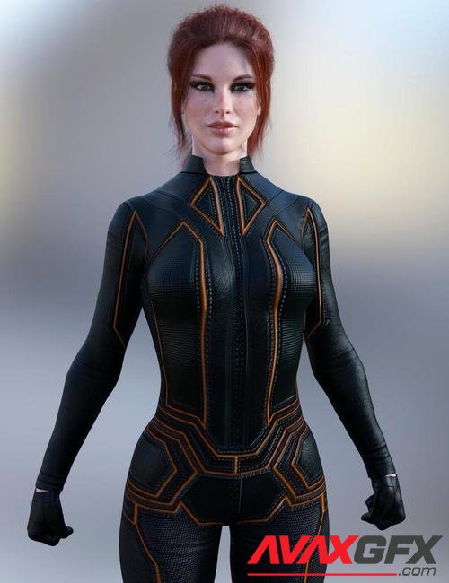 X-Fashion Falcon Outfit for Genesis 8 Female(s)