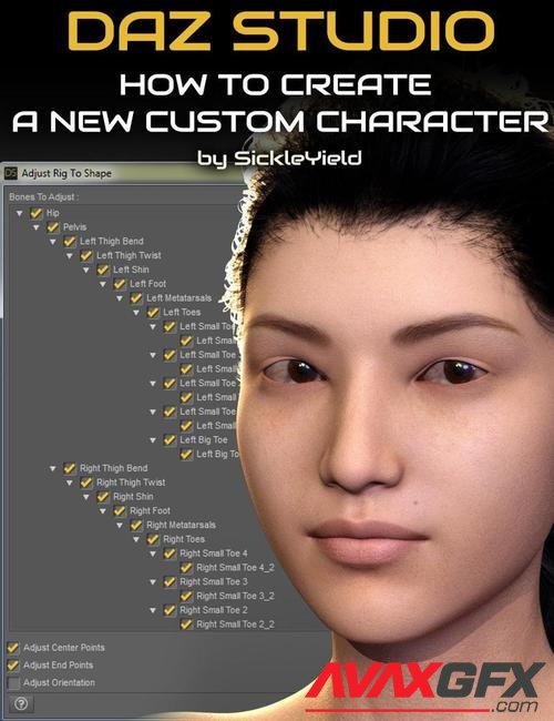 How to Create a New Custom Daz Studio Character