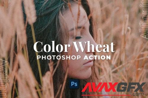 Color Wheat Photoshop Action