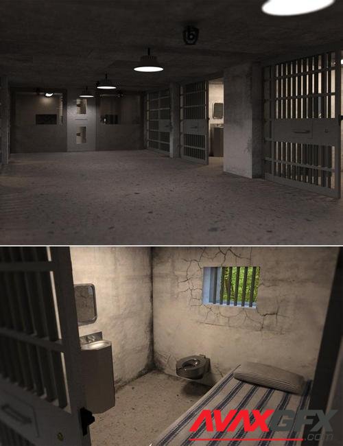 Empty Detention Cell