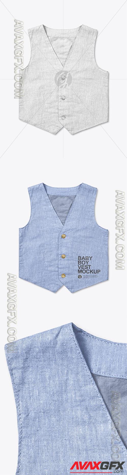 Baby Boy Vest Mockup 91389