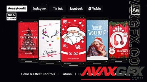 Instagram Stories | Christmas & New Year 34847301 (VideoHive)