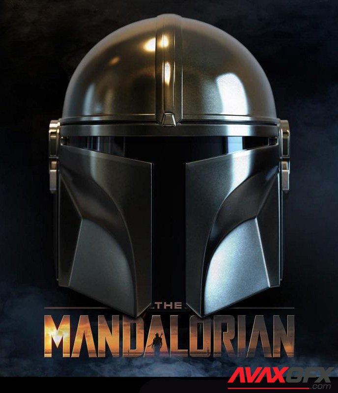Mandalorian helmet 3D Printable STL