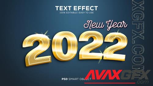 Easy to use and editable 2022 psd text effect psd