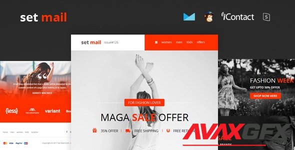 ThemeForest - Set Mail v1.0 - Responsive E-mail Template + Online Access - 19378446