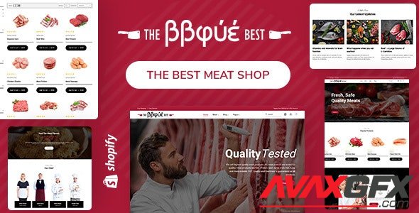 ThemeForest - BBque v1.2 - Food, Butcher & Meat Shop Shopify Theme - 29000672