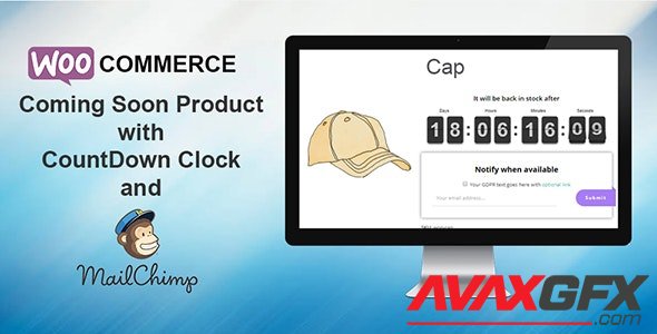 CodeCanyon - WooCommerce Coming Soon Product with Countdown v3.7 - 12501460