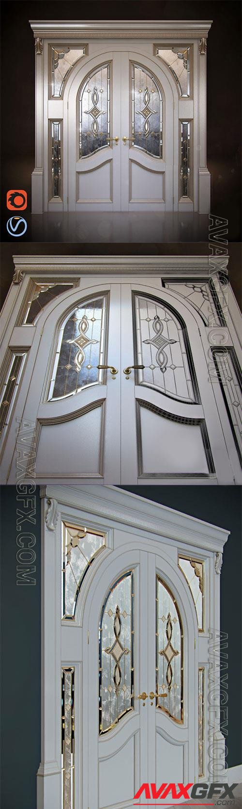 Classic doors - arch