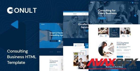 ThemeForest - Conult v1.0 - Consulting Business HTML Template - 34452460