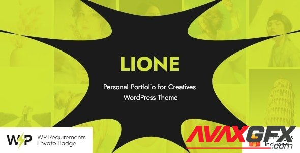 ThemeForest - Lione v1.1.2 - Personal Portfolio for Creatives WordPress Theme - 34655056 - NULLED