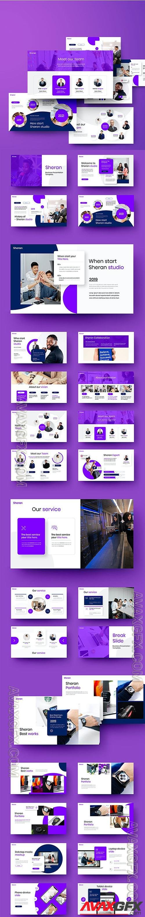 Sheran - Business Powerpoint, Keynote and Google Slides Templates