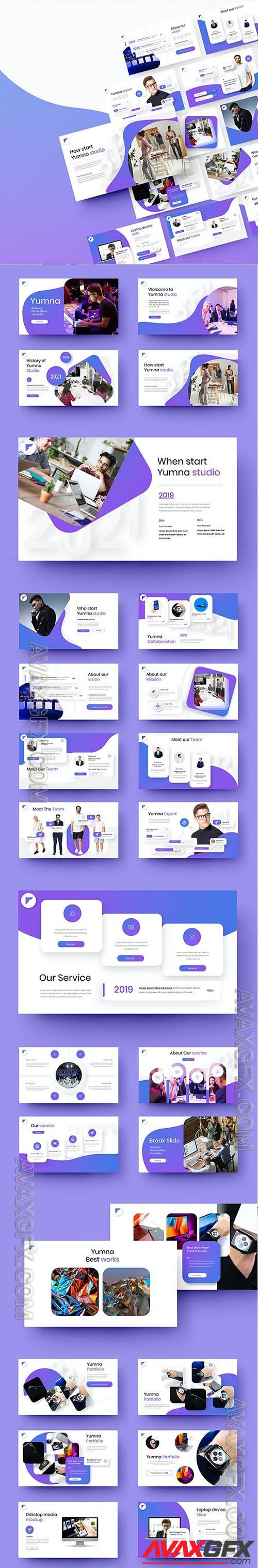 Yumna - Business Powerpoint, Keynote and Google Slides Templates