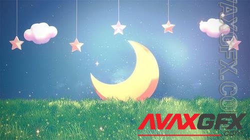 VideoHive - Moon and Grass 35414634