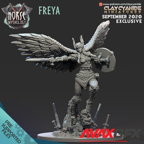 Freya – 3D Printable STL