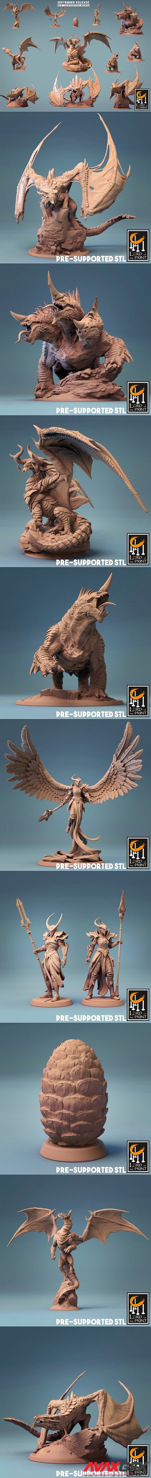 Lord of the Print - Heaven and Hell September 2021 – 3D Printable STL