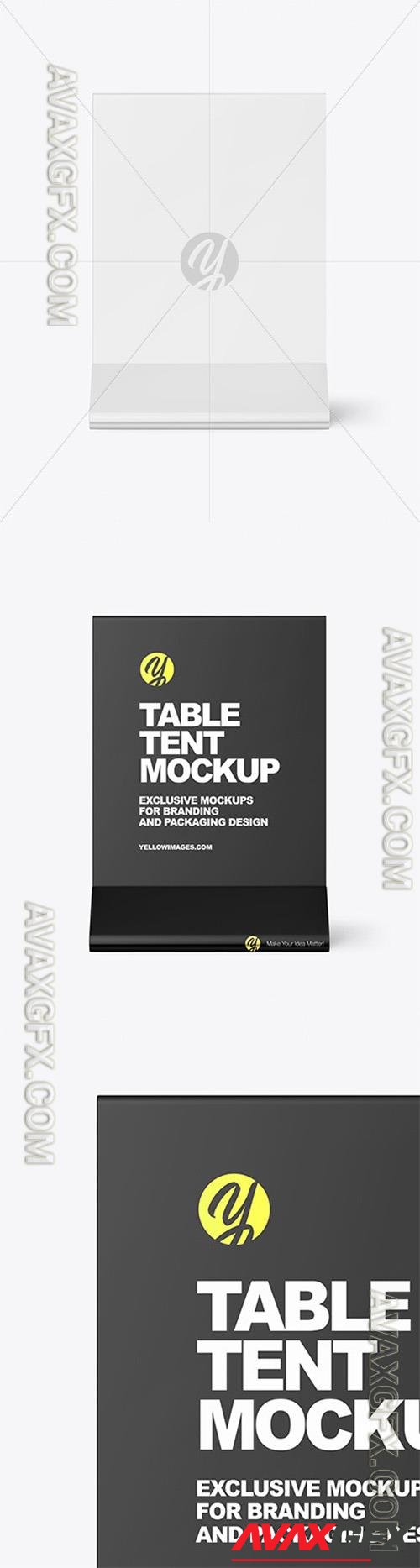 Glossy Table Tent Mockup94094 TIF