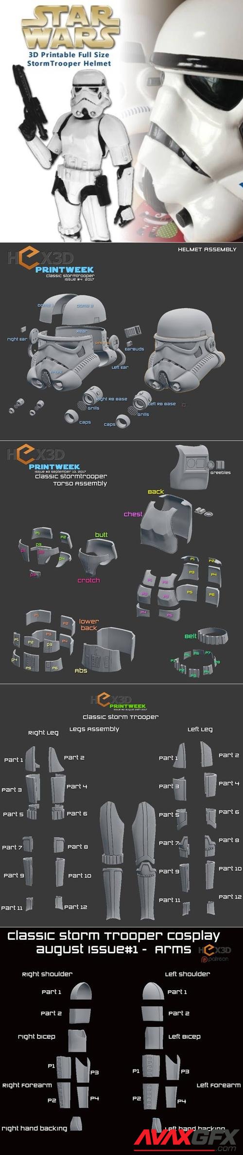 Classic Stormtrooper Suit – 3D Printable STL