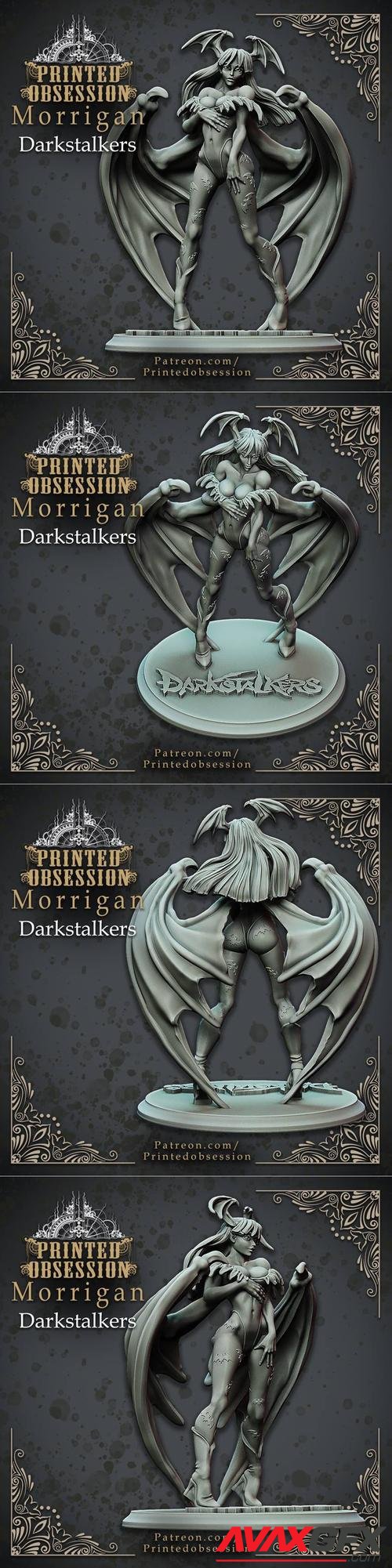 Morrigan - DarkStalkers – 3D Printable STL