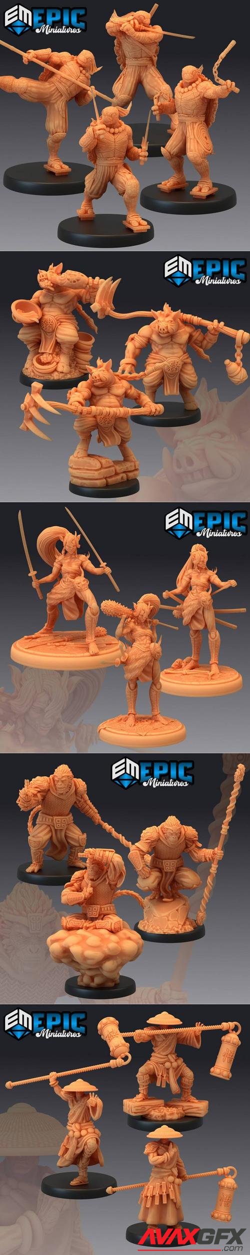 Epic Minis - Divine Dynasty – 3D Print