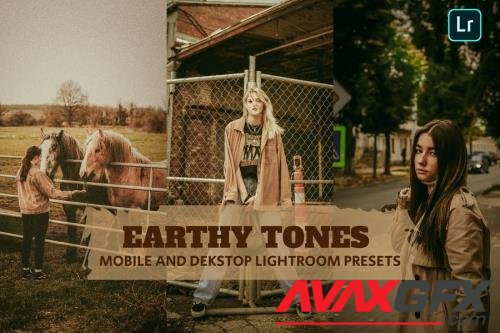 Earthy Tones Lightroom Presets Dekstop and Mobile