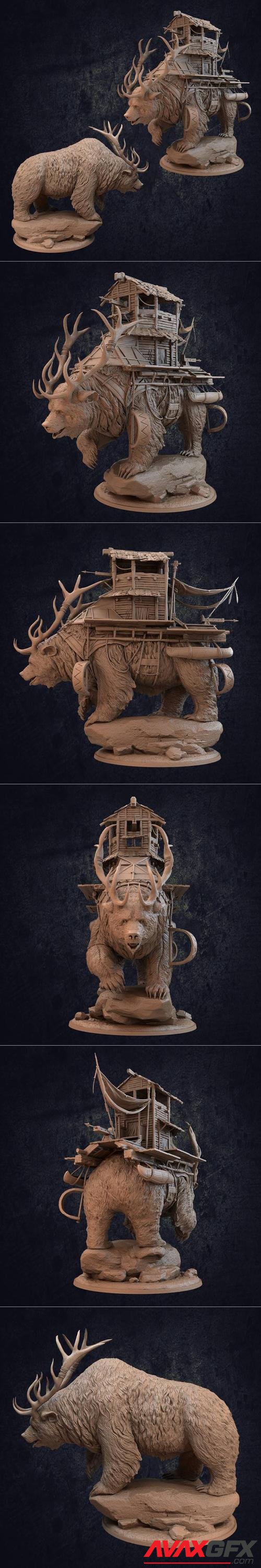 Ursalioth Giant Bear – 3D Print