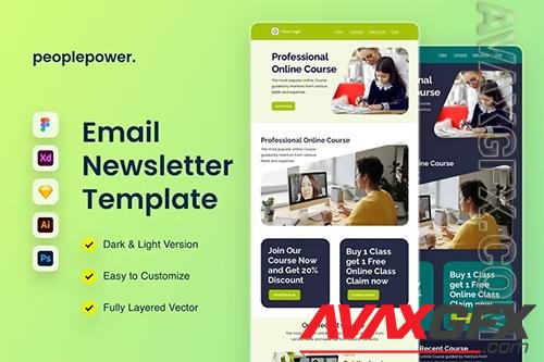 Course Email Newsletter Template