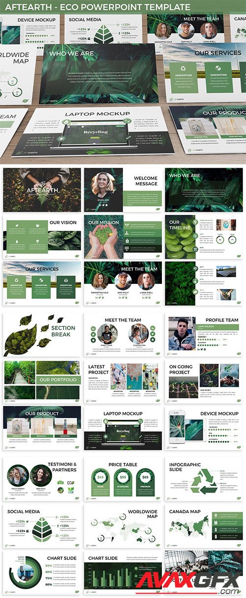 Aftearth - Eco Powerpoint Template