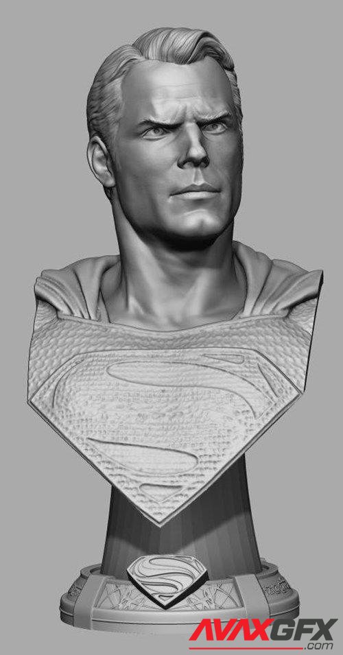 Superman busto – 3D Print