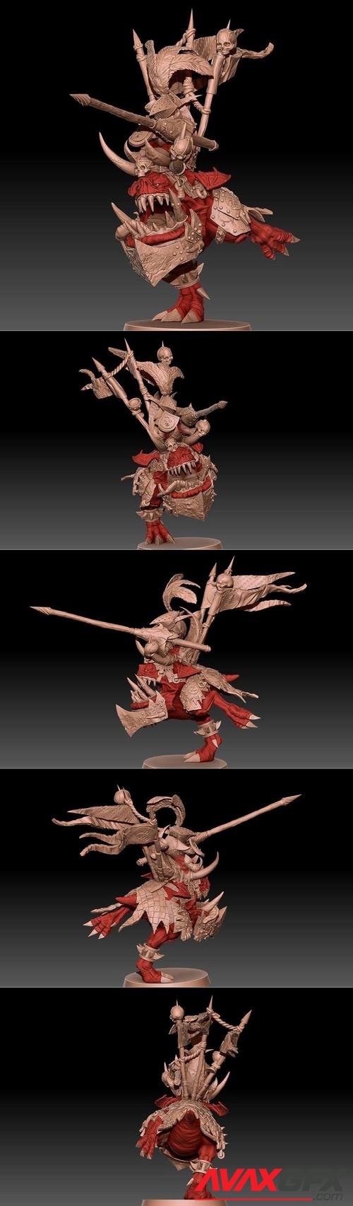 Goblin Lancer – 3D Print