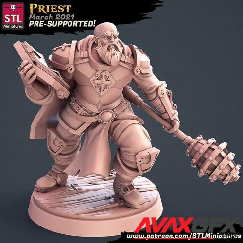 Priest – 3D Print