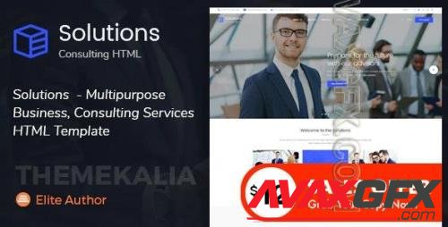 Solutions - Multipurpose Business Consulting Services HTML Template 19735892