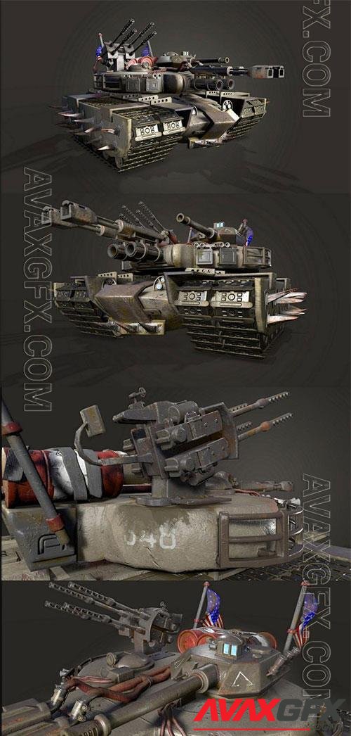 3D Models Insane tank