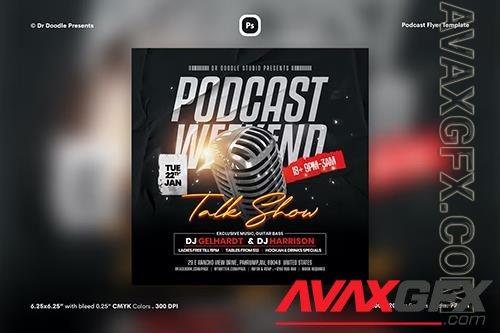 Podcast Flyer GY2ZB2X