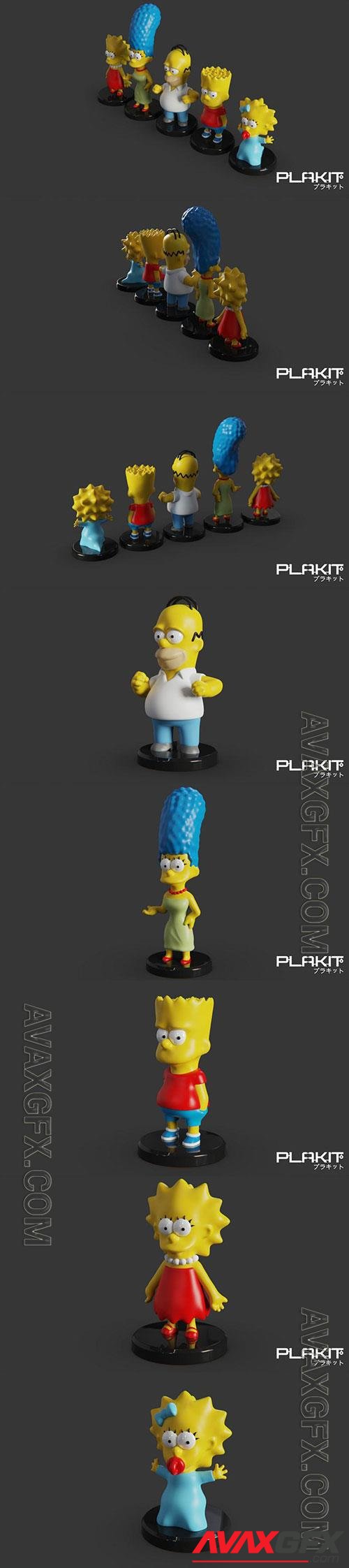 3D Print Models PlaKit - The Simpsons.zip