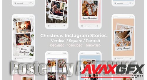 VH - Christmas Instagram Stories | Vertical Square Portrait 25148463