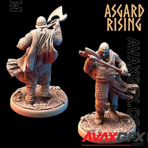 3D Print Models Asgard Rising - Medieval Knight 2